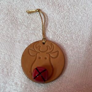Bronners of Frankenmuth Rudolph jingle bell ornament.